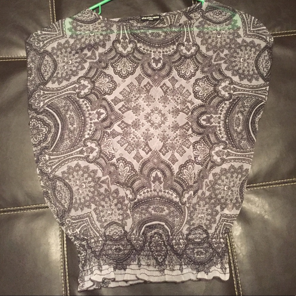 Printed blouse